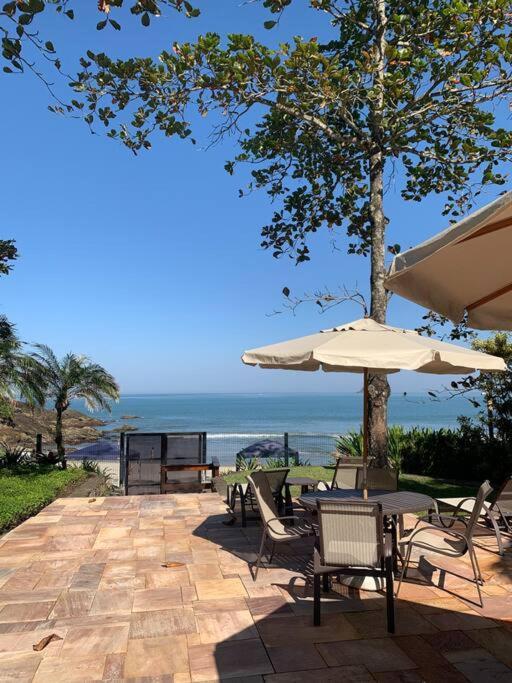 Casa Deliciosa Em Condo C/ Piscina Frente Ao Mar Sao Sebastiao (Sao Paulo) Exterior foto