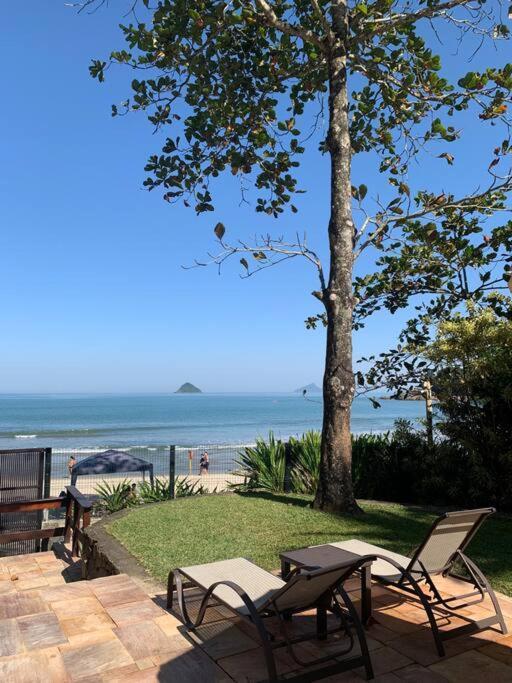Casa Deliciosa Em Condo C/ Piscina Frente Ao Mar Sao Sebastiao (Sao Paulo) Exterior foto